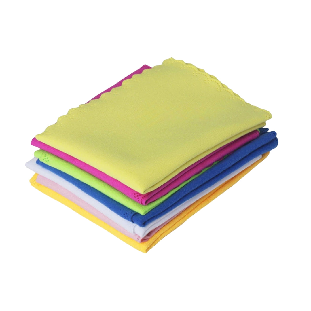 MpLux IRIN 7PCS ColorTone Microfiber Instrument Cloth SET