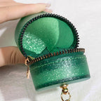 MpLux Fine Glitter Mouthpiece Case with Keychain